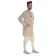 Wikinger Hose Loki in Beige Seitenansicht