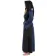 Mittelalter Kleid Liebgart in Blau-Schwarz Seitenansicht