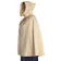 Mittelalter Umhang Virginal in Beige Seitenansicht