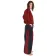 Mittelalter Hose Isolde in Schwarz-Rot Seitenansicht
