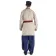 Mittelalter Hose Riwalin in Blau Rückansicht 2