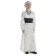 Mittelalter Haube Arnive in Beige Frontansicht 2