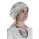 Mittelalter Haube Arnive in Beige Seitenansicht