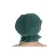 Mittelalter Haube Arnive in Grün Rückansicht