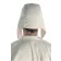 Mittelalter Bundhaube Wenezlan in Beige Rückansicht