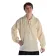 Mittelalter Schnürhemd Askalon in Beige Frontansicht