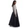 Mittelalter Bluse Hilde in Beige Seitenansicht 3