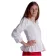 Mittelalter Bluse Hilde in Weiß Seitenansicht