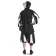 Landsknecht Hose Morold in Schwarz-Beige Rückansicht
