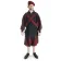 Landsknecht Hose Morold in Schwarz-Rot Frontansicht 4