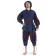 Landsknecht Hose Morold in Blau-Rot Frontansicht 4