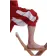 Landsknecht Hose Morold in MISSING: chilired-white Detailansicht