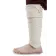 Mittelalter Wadenwickel Balder Set mit Fibeln in Beige Frontansicht
