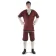 Mittelalter Wadenwickel Balder Set mit Fibeln in Beige Frontansicht 2