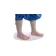 Mittelalter Wadenwickel Balder Set mit Fibeln in Hanffarben Frontansicht 4