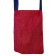 Mittelalter Tasche Iring aus Baumwolle in Blau-Rot Detailansicht 2
