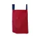 Mittelalter Tasche Iring aus Baumwolle in Blau-Rot Detailansicht 2