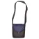 Mittelalter Tasche Dwain in Schwarz-Blau Frontansicht 2