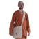Mittelalter Tasche Larie in Beige Frontansicht 5