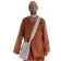 Mittelalter Tasche Larie in Beige Frontansicht 6