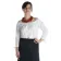 Mittelalter Bluse Swanwhit in Weiß Frontansicht