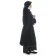 Mittelalter Garnache Eir in Schwarz-Braun Seitenansicht 2