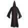 Mittelalter Mantel Tankanis in Schwarz Rückansicht 2