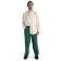 Freizeit Hemd Bran in Beige Frontansicht 3