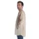 Freizeit Hemd Matholwch in Beige gestreift Seitenansicht